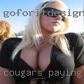Cougars paying